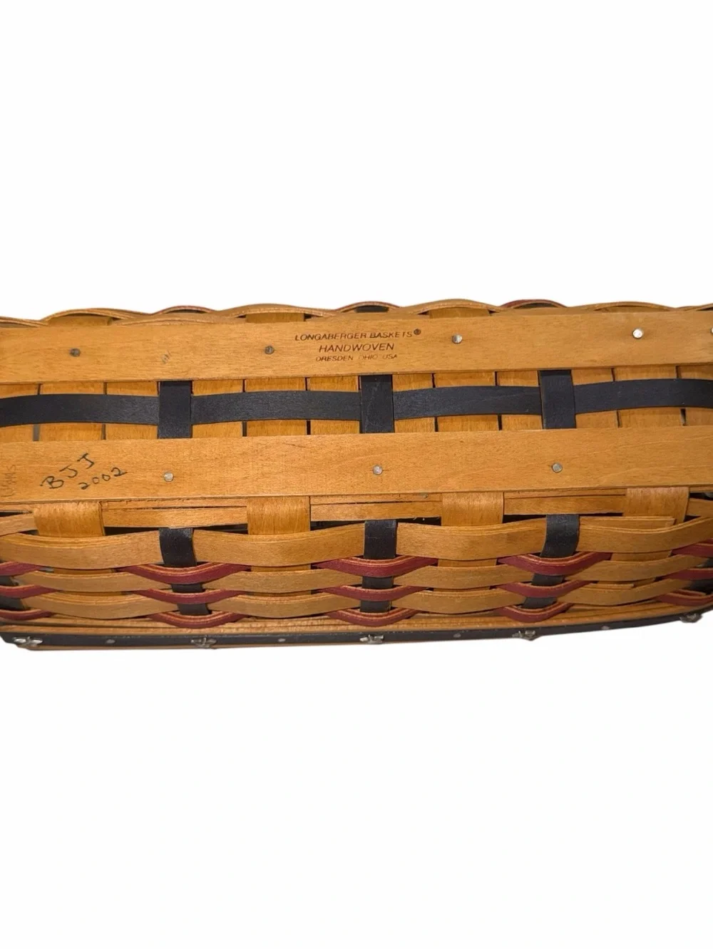 VINTAGE Longaberger All American Basket with Protector & Lid
